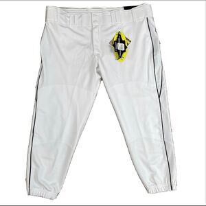 Easton Mcast Pro Pant White wBlack Piping  XXL NWT
